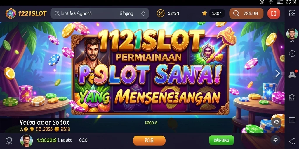 Tampilan gameplay slot yang menarik dan menghibur di 1121SLOT.