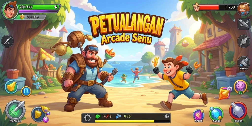 Tangkap momen seru di permainan arcade 2739 dengan grafis menakjubkan.