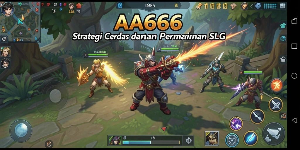 Tampilan gameplay AA666 yang menarik dan menantang.