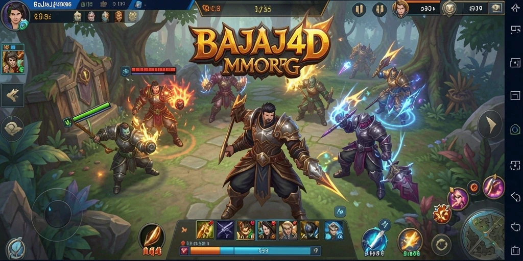 Tangkapan layar gameplay BAJAJ4D yang menampilkan pertempuran epik.