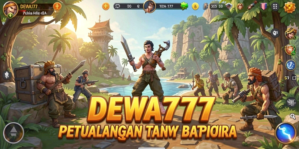 Tampilan gameplay DEWA777 yang menakjubkan di dunia terbuka.