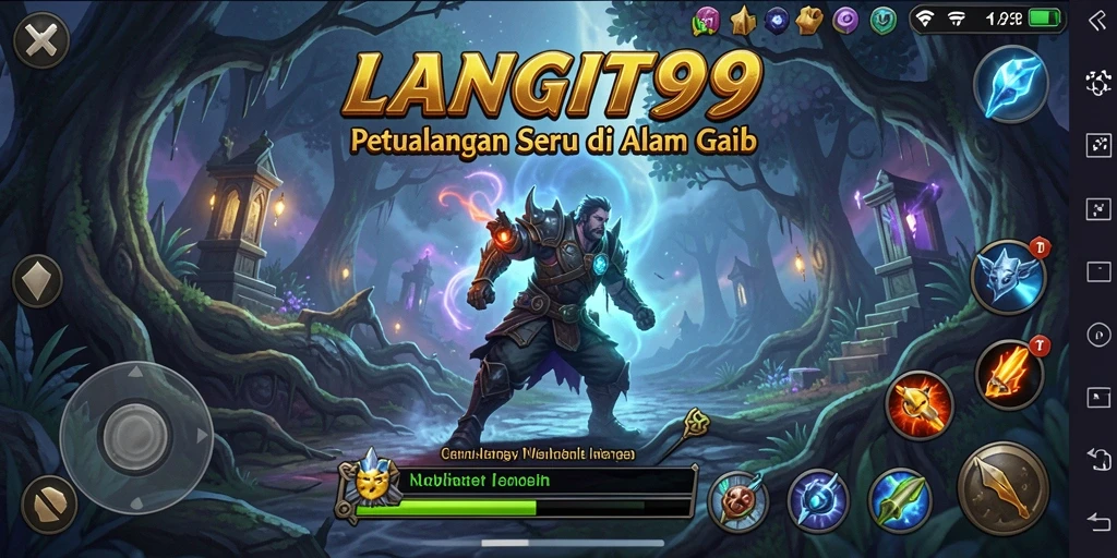 Tangkapan layar LANGIT99 menampilkan gameplay seru dan lingkungan yang memukau.