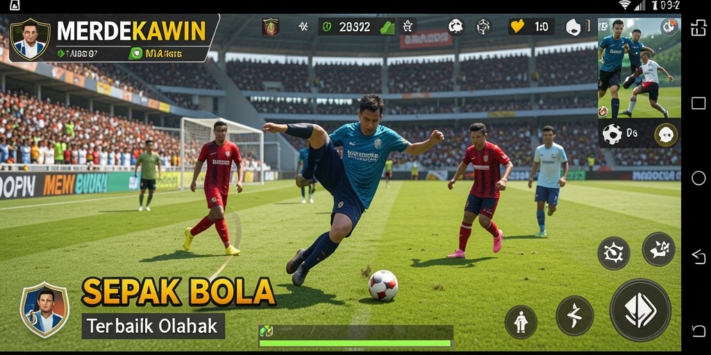 Tangkapan layar gameplay <strong>MERDEKAWIN</strong> yang seru dan mendebarkan.