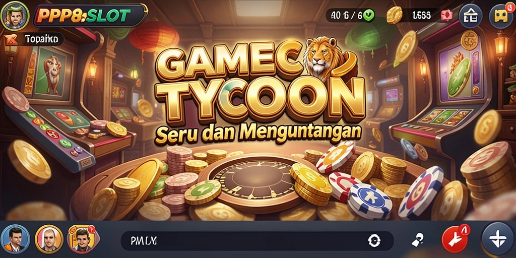 Gameplay seru PP8SLOT menampilkan manajemen bisnis yang menantang.