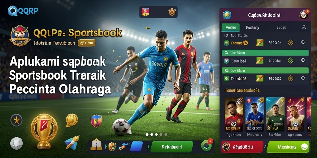 Screenshot menampilkan tampilan antarmuka taruhan olahraga di QQRP.