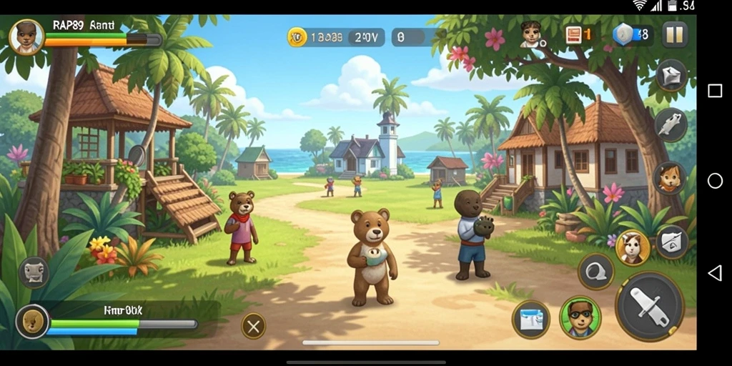 Screenshot gameplay <strong>RAP89</strong> menampilkan keseruan permainan santai yang menghibur.