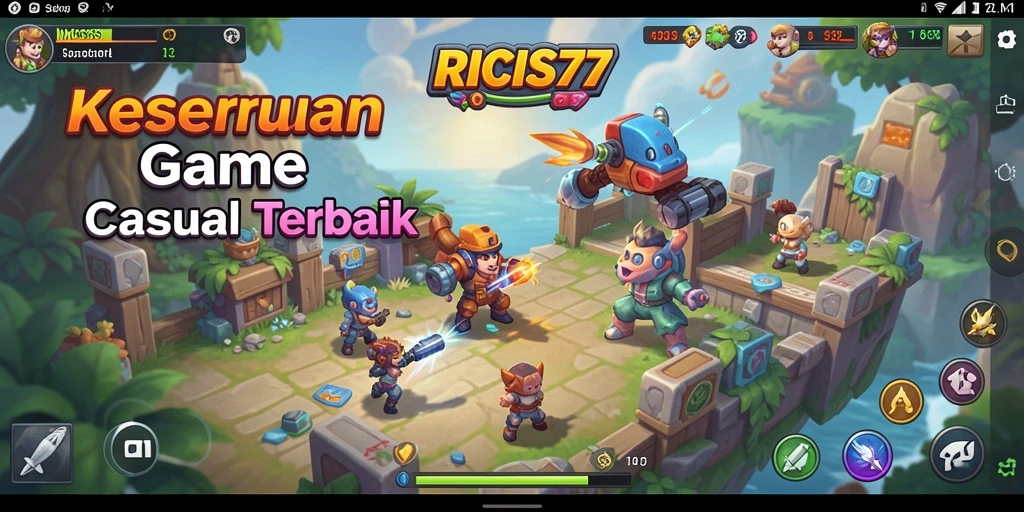 Tangkapan layar RICIS77 menampilkan gameplay yang seru dan menarik.