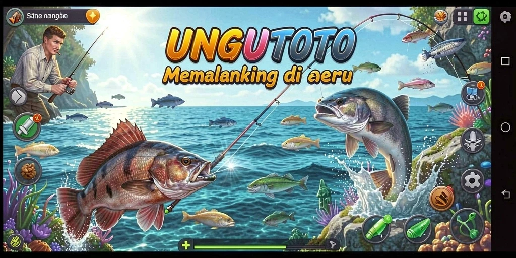 Tangkapan ikan yang mengesankan di <strong>UNGUTOTO</strong>, penuh aksi dan keindahan lautan.